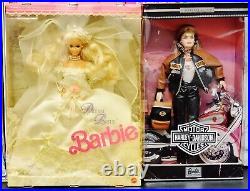 BARBIE DOLL LOT ASSORTED DOLLS BOXES HAVE WEAR SEE PHOTOS (Lot-15)
