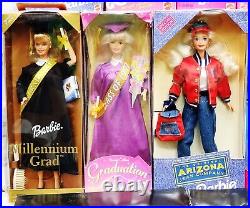 BARBIE DOLL LOT ASSORTED DOLLS BOXES HAVE WEAR SEE PHOTOS (Lot-25)