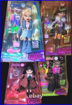 BRATZ ALWAYZSashaCloe JadeYasminFashion Dolls withaccessoriesPosters Lot#4