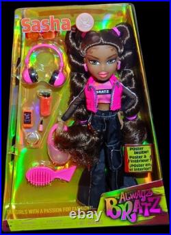 BRATZ ALWAYZSashaCloe JadeYasminFashion Dolls withaccessoriesPosters Lot#4
