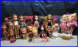 BRATZ TM & MGA LOT of DOLLS CLOTHING & ACCESSORIES BRATZ KIDS & BABY BRATZ