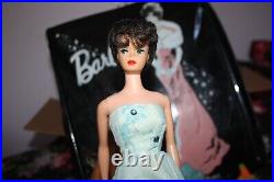 Barbie 1958 Early Bubblecut Midge Clothes Case accessories brunette tagged dres