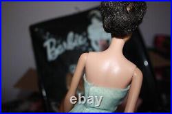Barbie 1958 Early Bubblecut Midge Clothes Case accessories brunette tagged dres