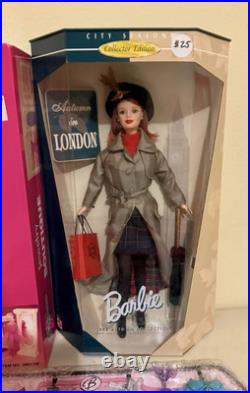 Barbie Autumn in London Easter Kelly Barbie Dolls Fashionistas Lot 10 NRFB