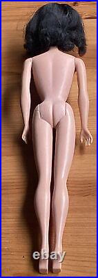 Barbie BRUNETTE Ponytail JAPAN TM Solid Body 1960s WithCase, Outfits & Misc