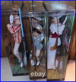 Barbie Disney Pink Label 2007 Complete Mary Poppins Set (4) Dolls-NIB, Sealed