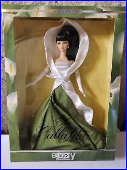 Barbie Doll Flowers in Fashion The Calla Lily 2001 Mattel #29912 NRFB Near-Mint