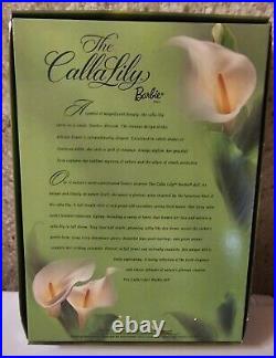 Barbie Doll Flowers in Fashion The Calla Lily 2001 Mattel #29912 NRFB Near-Mint