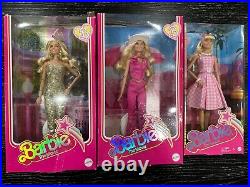 Barbie Doll Lot. Barbie The Movie Lot Of 3 Barbie Dolls New In Box