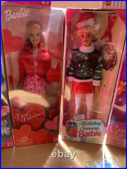 Barbie Doll Lot Of 10 Dolls All NRFB Various Sets And Styles