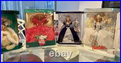 Barbie Dolls COLLECTIBLE LOT OF 4 Holiday Special Editions limited