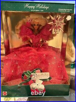 Barbie Dolls COLLECTIBLE LOT OF 4 Holiday Special Editions limited