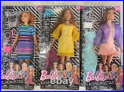 Barbie FASHIONISTAS DOLLS No. 84-85-86 Lot Of 3 Outfit Accessories
