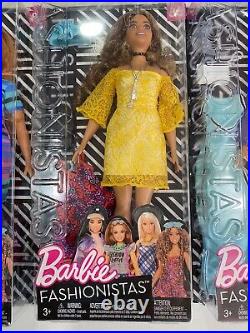 Barbie FASHIONISTAS DOLLS No. 84-85-86 Lot Of 3 Outfit Accessories