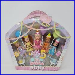Barbie Kelly Club 5 Birthday Bunch Dolls 2005