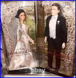 Barbie & Ken Pink Label Collectible Doll Lot (5) The Twilight Saga-Brand New