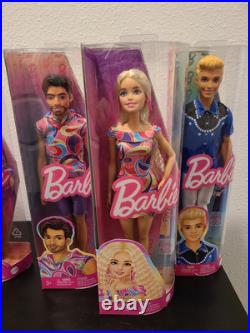 Barbie & Ken dolls lot 12 total