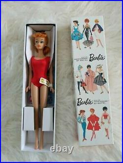 Barbie Let's Play Redhead Ponytail Reproduction Mattel NRFB