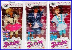 Barbie Lot of 3 High School Jazzie Dude & Chelsie Dolls Mattel 1988 NRFB