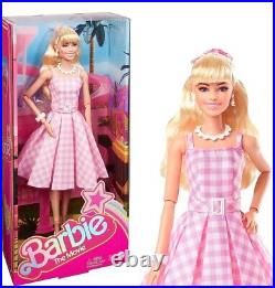 Barbie Margot Robbie, Ken Ryan Goslin The Movie Collectible Dolls and Uno Card #
