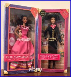 Barbie Mariachi and Senorita Mexico Passport Special Ed. BCP74 and W3374