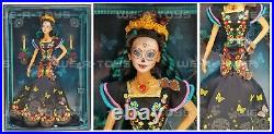 Barbie Signature Dia De Muertos Lot of 4 Dolls Mattel Creations Mint NRFB