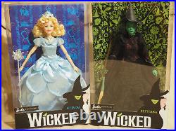 Barbie Signature Wicked Glinda & Elphaba Dolls 2018 Musical Broadway