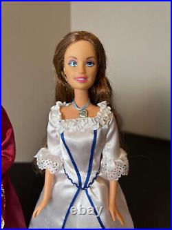 Barbie The Princess & the Pauper Wedding Dolls Erika & King Dominick Dolls Lot