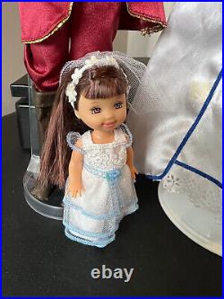 Barbie The Princess & the Pauper Wedding Dolls Erika & King Dominick Dolls Lot