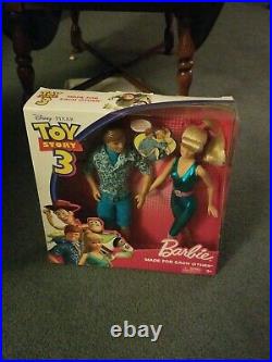 Barbie Toy Story 3 Barbie And Ken Made For Each Other RARE Dolls Set Mattel New