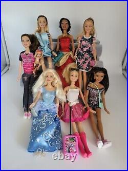 Barbie doll lot used