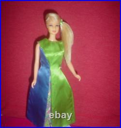 Beautiful Talking Stacey Doll & Patio Party Vintage Tnt Barbie Clothes Nr Mint