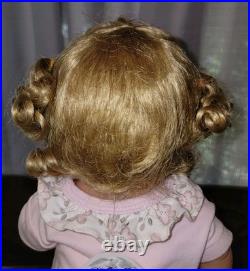 Berenguer Doll Chubby Baby 16 Posable 29-05 Custom Curly Wig Lots To Cuddle