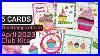 Birthday Cards With The Stamps Of Life April 2024 Club Kits Cupcake Delight