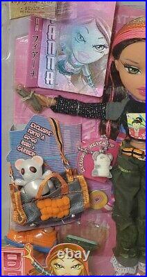 Bratz 2001 Tokyo A Go-Go Fianna Doll MGA With Suitcase + Accessories NRFB