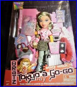 Bratz 2001 Tokyo A Go-Go Yasmin Doll MGA With Suitcase + Accessories NRFBNEWithMINT