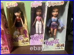 Bratz 2023 Complete Set Of 4 Jade Cloe Sasha Yasmin Set MGA Bratz Ensemble Lot