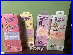 Bratz 2023 Complete Set Of 4 Jade Cloe Sasha Yasmin Set MGA Bratz Ensemble Lot