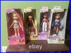 Bratz 2023 Complete Set Of 4 Jade Cloe Sasha Yasmin Set MGA Bratz Ensemble Lot
