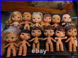 Bratz Babyz Doll Lot Pre-owned 35 dolls Various sizes Clothes Pets