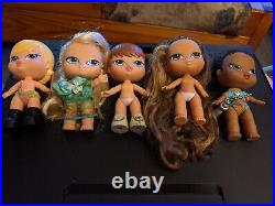 Bratz Babyz Doll Lot Pre-owned 35 dolls Various sizes Clothes Pets