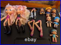 Bratz Babyz Doll Lot Pre-owned 35 dolls Various sizes Clothes Pets