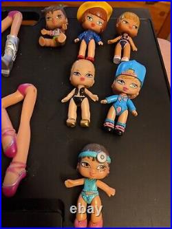 Bratz Babyz Doll Lot Pre-owned 35 dolls Various sizes Clothes Pets