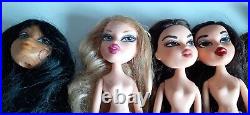 Bratz Dolls Rerooted, OOAK Ashby, Lilee, Charli, Dana, Eitan, Cade (Lot 7)