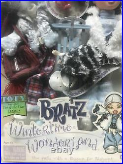 Bratz JADE Wintertime Wonderland Doll Winter Gear Clothes Sled