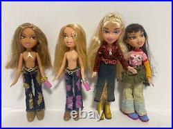 Bratz Lot Of 16 Dolls / Vintage 2001-2003/ Sold As-Is/ Read
