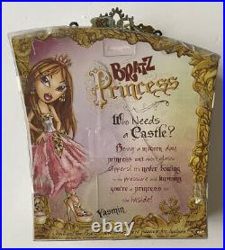 Bratz PRINCESS YASMIN Doll MGA NRFB COMPLETE outfits tiara jewelry crown RETIRED