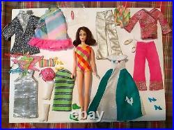 Brunette Flip Twist And Turn Barbie Doll 1968