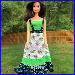 Busy Steffie & Talking Barbie dolls (TNT bodies) & 70's dresses Lovely & Deal