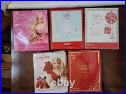 CIB Holiday Barbie Lot Of 5